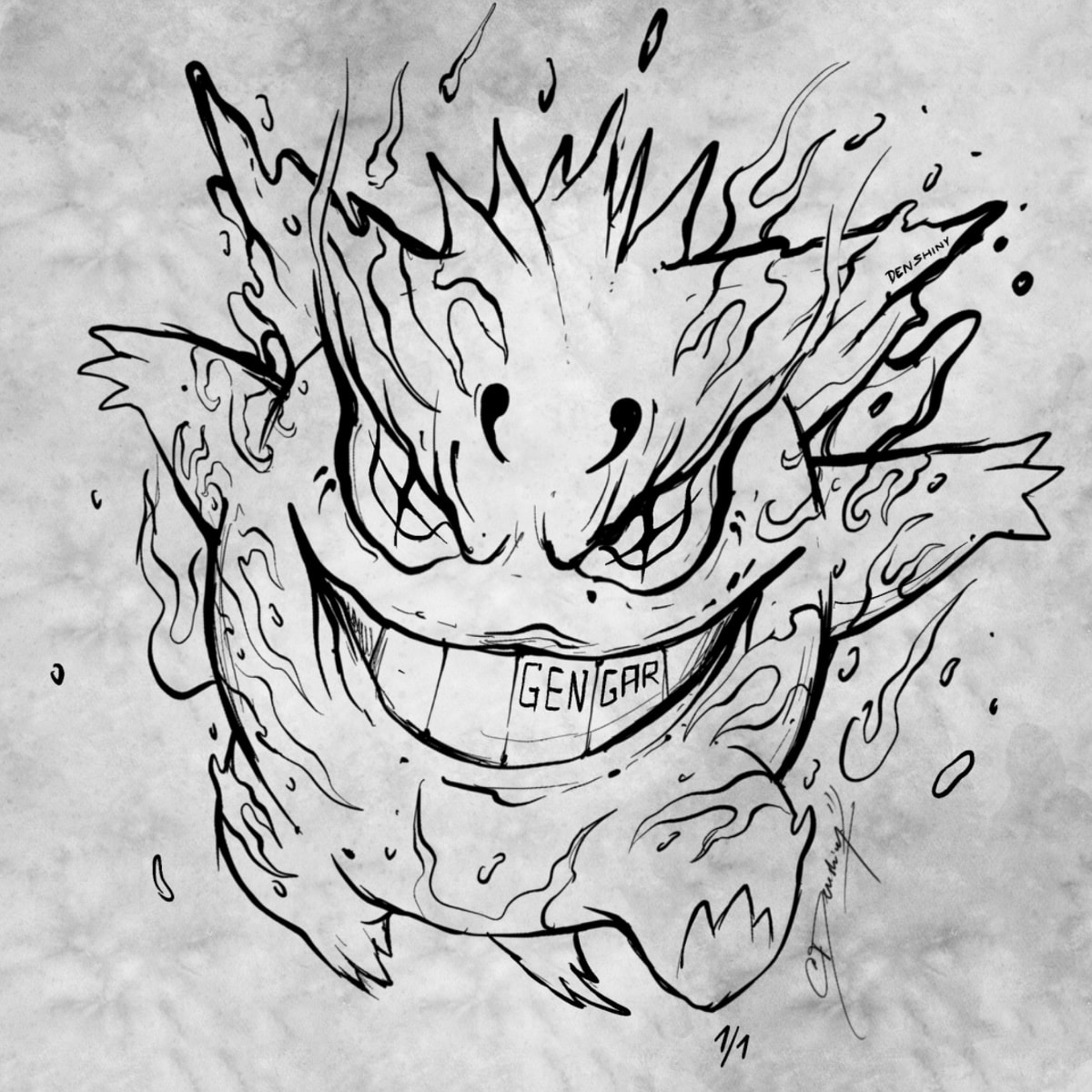 GENGAR YAKUZA SHINY